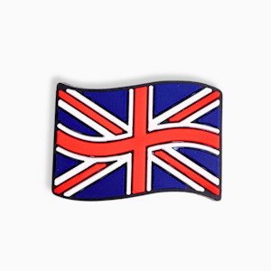Slogan Jibbitz Collection: UK Flag Charm