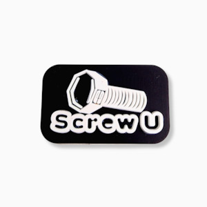 Slogan Jibbitz Collection: Screw U Charm