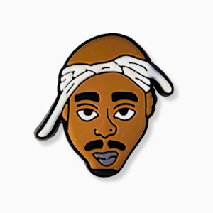 Music Jibbitz Collection: Tupac Charm