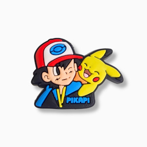 Pokemon Jibbitz Collection: Ash & Pikachu Charm