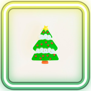 Christmas Charms: Christmas Tree Glowing Charm