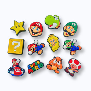 Gaming Charm Collection: Ultimate Super Mario Bundle