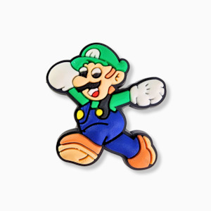 Gaming Charm Collection: Running Luigi Charm