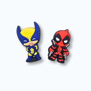 Superheroes Charm Collection: Deadpool & Wolverine Bundle
