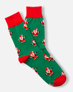 Santa Brick Socks