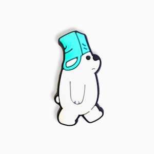 Animal Lover: White Bear Charm