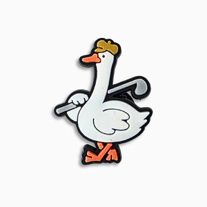 Duck Golfing Charm