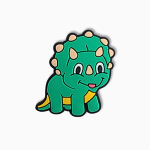 Charm Collection: Triceratops Dinosaur Charm