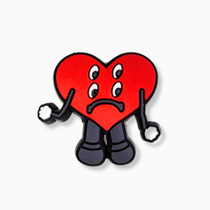 Fashion Jibbitz Collection: Crying Heart Charm