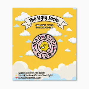 Enamel Pins Collection: Bad Bitch Club Enamel Pin