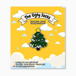 Enamel Pins Collection: Christmas Tree Enamel Pin