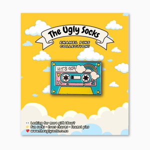 Cassette Tape Enamel Pin