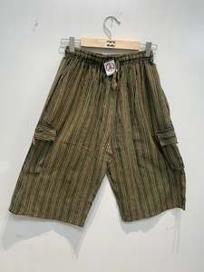 Boho Shorts: Bohemian Handcrafted Bermuda shorts # SHO4415