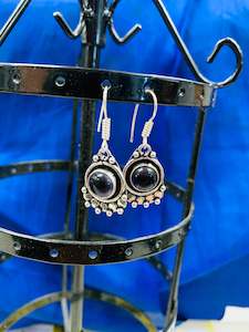 Boho Earrings: BOHEMIAN HANDCRAFTED STONE EARRINGS #EAR115