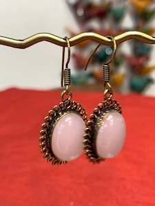 BOHEMIAN HANDCRAFTED STONE EARRINGS #EAR133