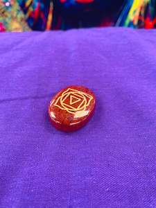 Natural Healing Stones: BOHO NATURAL PALM STONE # 12219