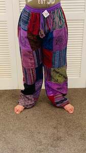 Boho Cotton Pants: Bohemian Handcrafted Pants #STP283