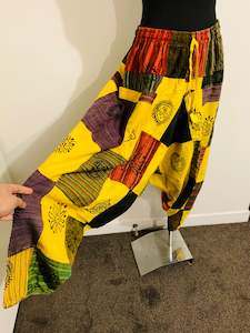 Boho Cotton Pants: BOHEMIAN STYLE HANDCRAFTED PANTS# DCPAN770