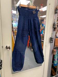 Boho Cotton Pants: Bohemian Handcrafted Alladin Pants #ALLA556