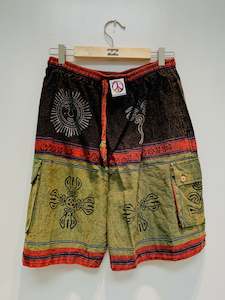 Boho Shorts: Bohemian Handcrafted shorts #SHO4454