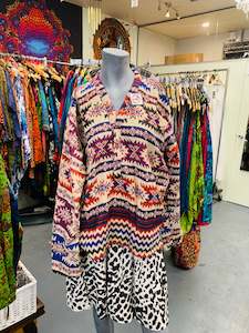 Handcrafted warm Kurta / Shirt # 75982