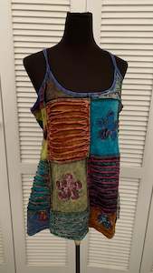 Bohemian style handcrafted tank Top #77611