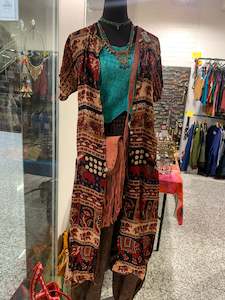 Bohemian style handcrafted Kimono #4822