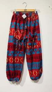 HANDCRAFTED HIPPIE WOOLLEN PANTS# 11127