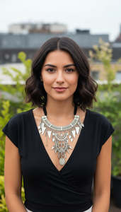 BOHEMIAN STYLE HANDCRAFTED NECKLACE #NECK32