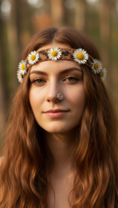 Bohemian handcrafted Clip on Nose Pins/ Nose Rings  #830