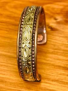BOHEMIAN STYLE HANDCRAFTED HAND CUFF BANGLE  # CUFF1186