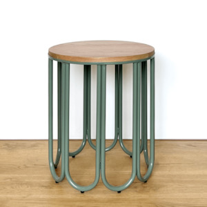 Furniture: Montalto Oak Side Table - Sage