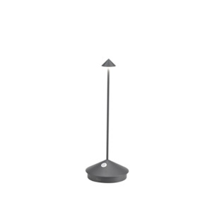 Lighting: Pina Table Lamp - Dark Grey