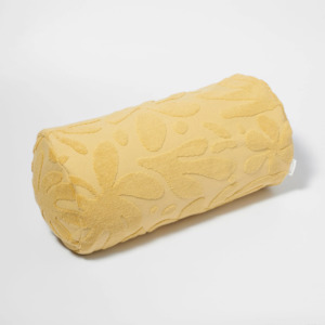 Beach And Outdoors: Inflatable Beach Pillow - Mango Bay Golden Mustard