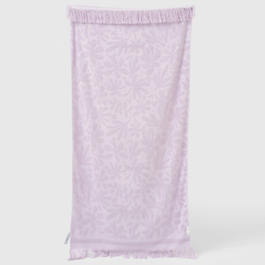 Beach And Outdoors: Luxe Towel - Rio Sun Pastel Lilac