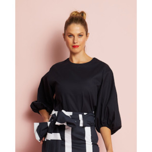 Arlington Milne: Gracie Blouse - Navy