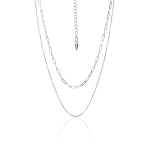 Horizon Necklace - Silver