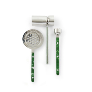 Confectionery: Cocktail Tools Set - Emerald