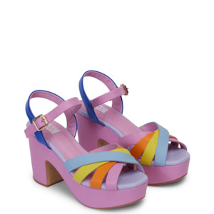 D J: Soleil Heel - Rainbow Multi Calf