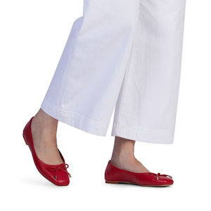 D J: Audrey Ballet - Rouge Calf