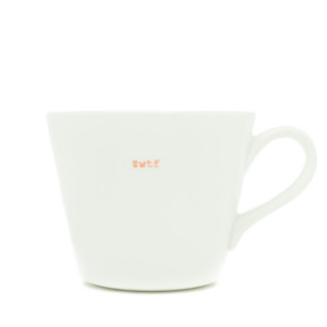 K R: Bucket Mug - WTF