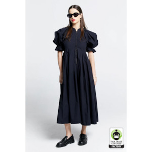 Clothing: Organic Cotton Melody Dress - Black