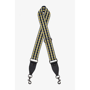 Accessories: Bag Strap - Navy + Tuscany Check
