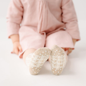 For Baby: Cedar Check Merino Socks