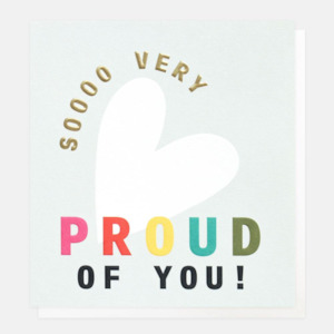 Lifestyle 1: So Very Proud of You Card