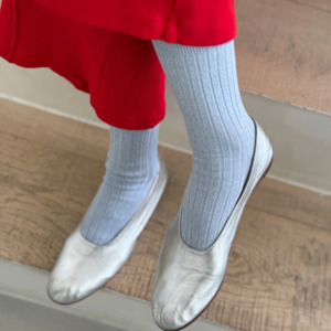 Her Socks Lurex - Morning Mist