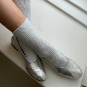 Lifestyle 1: Her Socks Lurex - Snow White