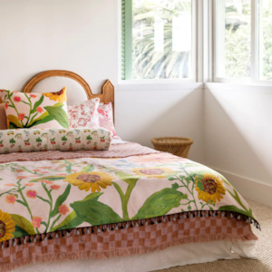 Cushions And Throws: Beach Club Throw - Pink