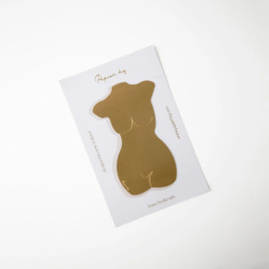 Books: Brass Woman Silhouette Bookmark