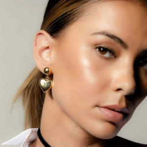 Body: Cupid Drop Earrings - Gold